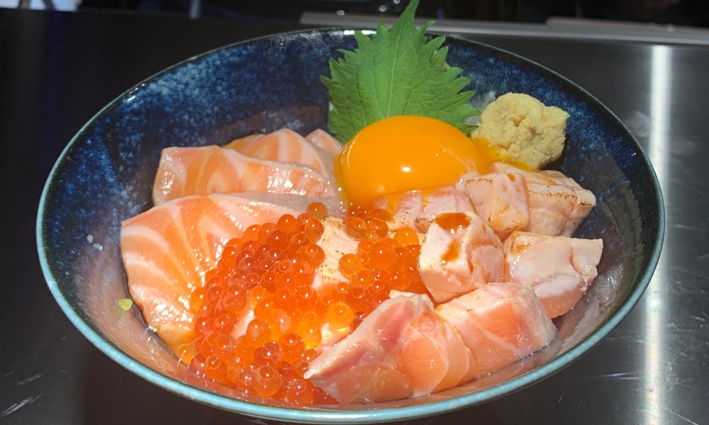 潮三文-鮭魚丼飯